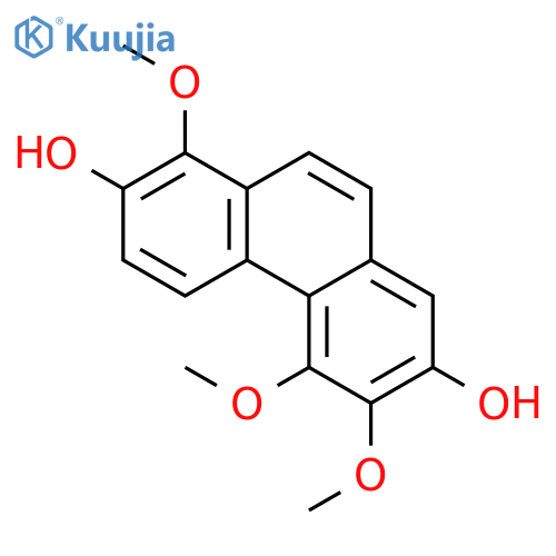 2,7-Phenanthrenediol,1,5,6-trimethoxy- structure