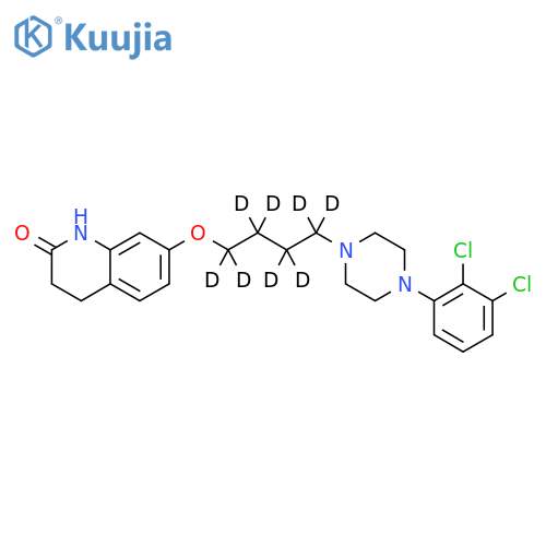 Aripiprazole-d8 (Butyl-d8) structure