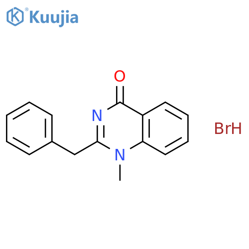 2-Benzyl-1-methylquinazolin-4(1H)-one hydrobromide structure