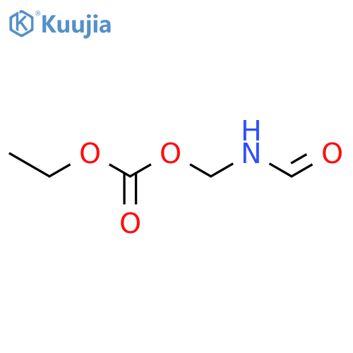Carbonic acid ethyl ester formylaminomethyl ester structure