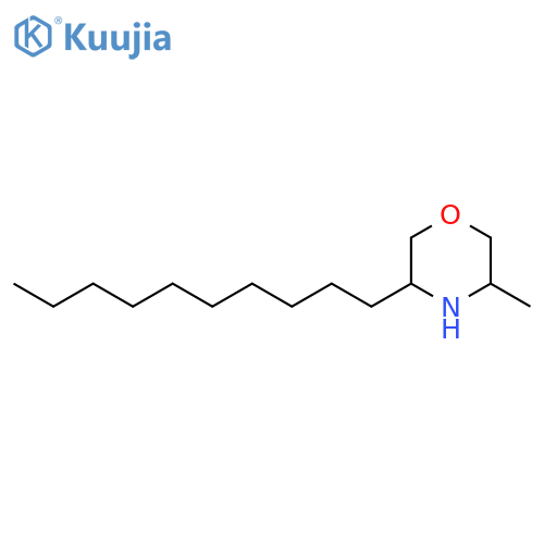 3-Decyl-5-methyl-morpholine structure