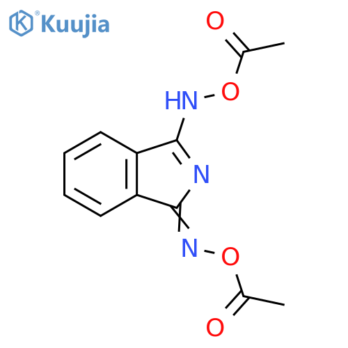 {3-(Acetyloxy)imino-2,3-dihydro-1H-isoindol-1-ylidene}amino Acetate structure