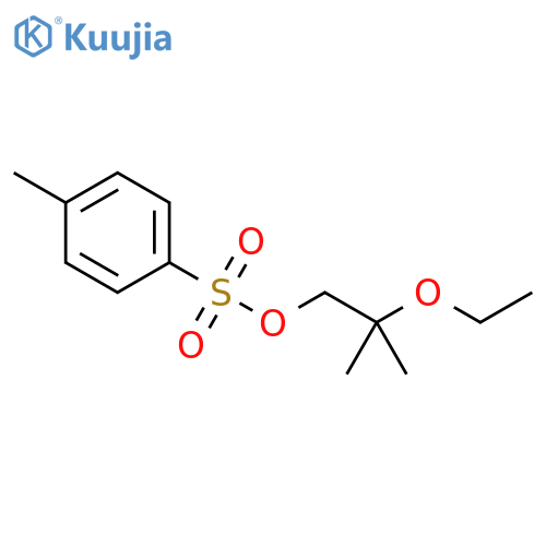 1-Propanol, 2-ethoxy-2-methyl-, 1-(4-methylbenzenesulfonate) structure