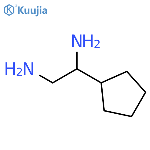 1-cyclopentylethane-1,2-diamine structure