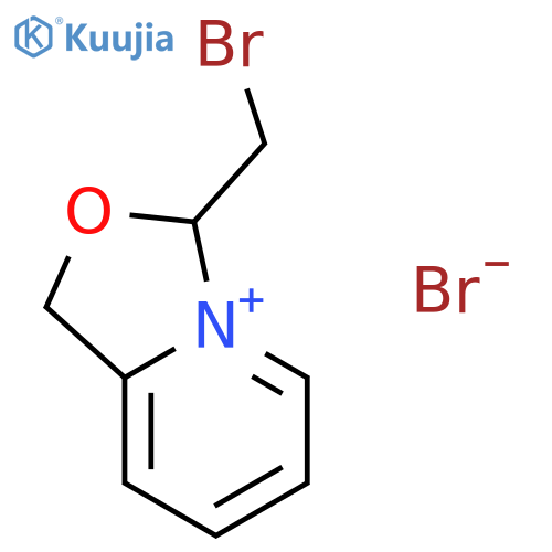 Oxazolo[3,4-a]pyridinium, 3-(bromomethyl)-1,3-dihydro-, bromide structure