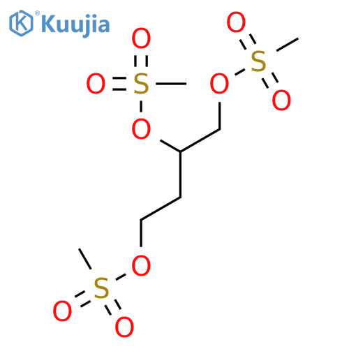 1,2,4-Tris(methanesulfonyloxy)butane structure