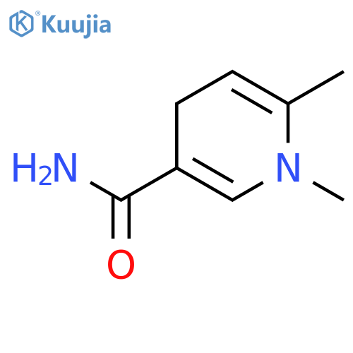 3-Pyridinecarboxamide,1,4-dihydro-1,6-dimethyl- structure