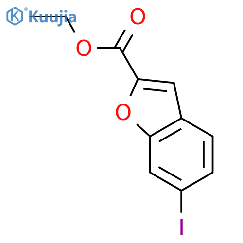 Ethyl 6-iodobenzofuran-2-carboxylate structure