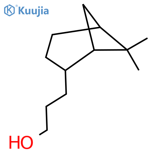 3-{6,6-dimethylbicyclo3.1.1heptan-2-yl}propan-1-ol structure
