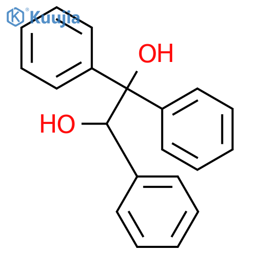 (S)-1,1,2-Triphenyl-1,2-ethanediol structure