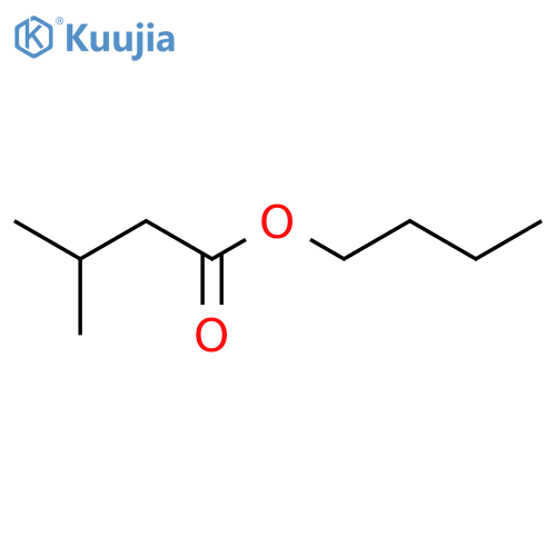 Butyl 3-methylbutanoate structure