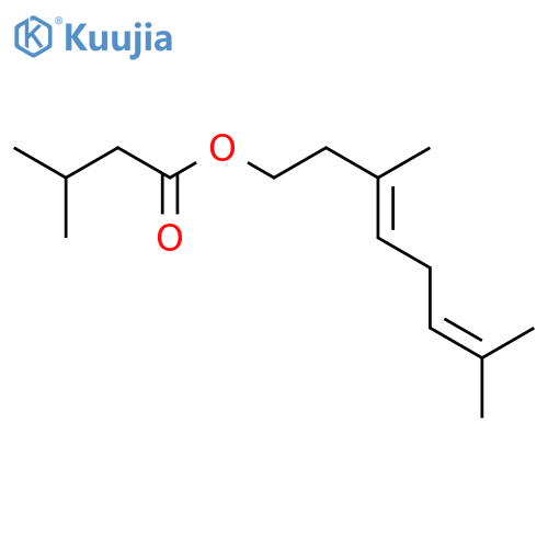 geranyl isovalerate structure