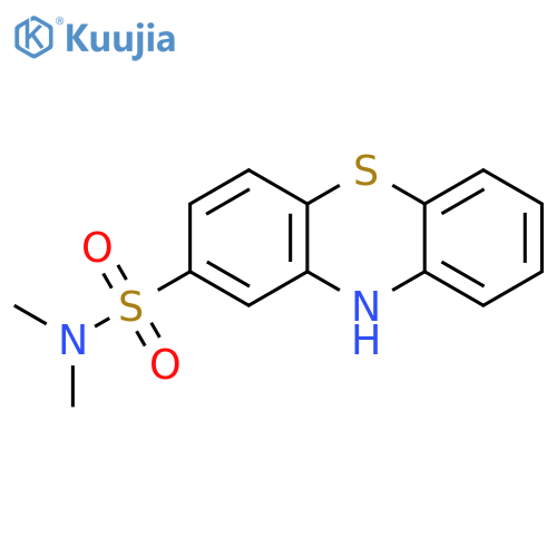2-Dimethylsulfonamidophenothiazine structure