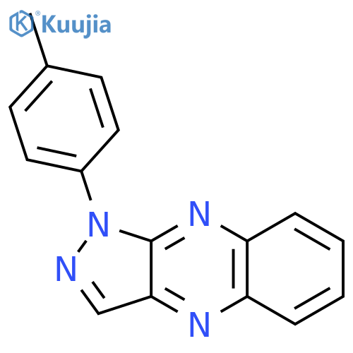 1H-Pyrazolo[3,4-b]quinoxaline, 1-(4-methylphenyl)- structure