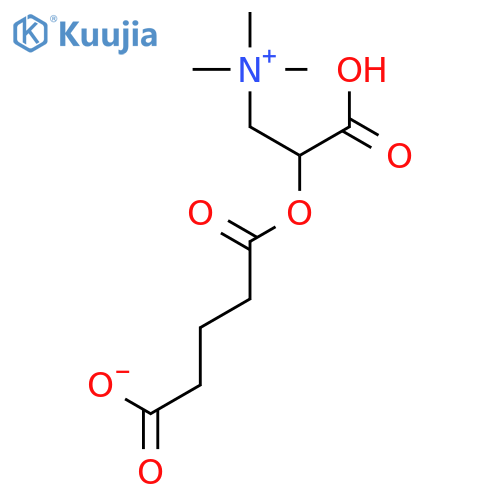 Ethanaminium,2-carboxy-2-(4-carboxy-1-oxobutoxy)-N,N,N-trimethyl-, inner salt structure