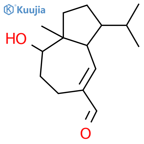 10-Hydroxy-6-isodaucen-14-al; (1α,4β,5β,10α)-form structure