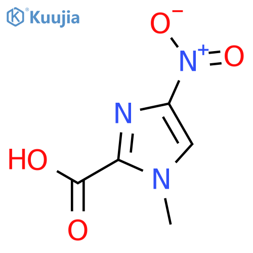 1-Methyl-4-nitro-1H-imidazole-2-carboxylic acid structure