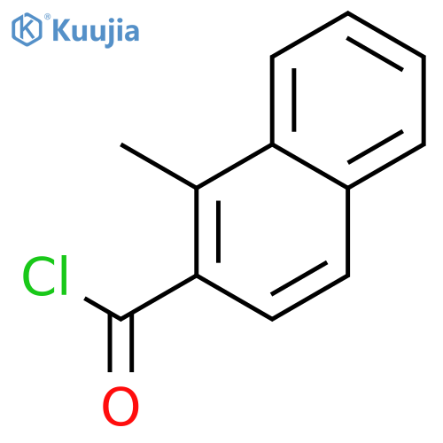 2-Naphthalenecarbonylchloride, 1-methyl- structure