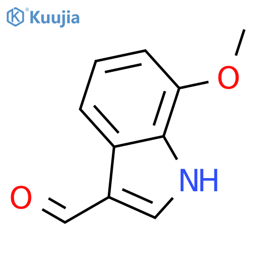 7-Methoxy-1H-indole-3-carbaldehyde structure