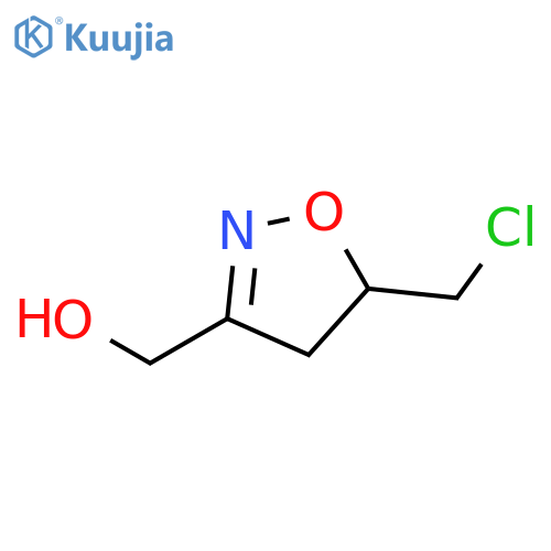3-ISOXAZOLEMETHANOL, 5-(CHLOROMETHYL)-4,5-DIHYDRO- structure