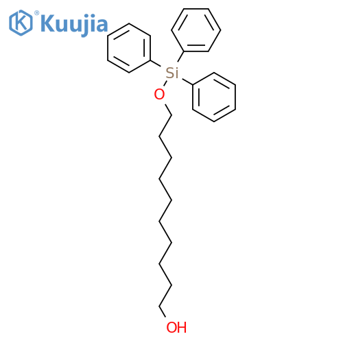 1-Decanol, 10-[(triphenylsilyl)oxy]- structure
