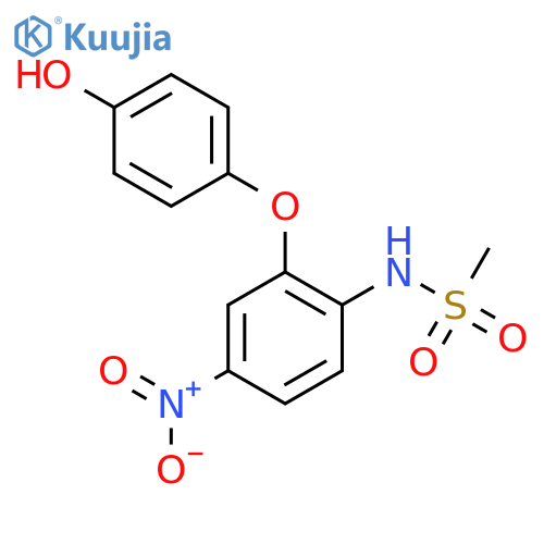 4’-Hydroxy Nimesulide structure