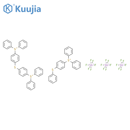 Benzene, reactionproducts with chlorine and sulfur chloride (S2Cl2), hexafluoroantimonates(1-) structure