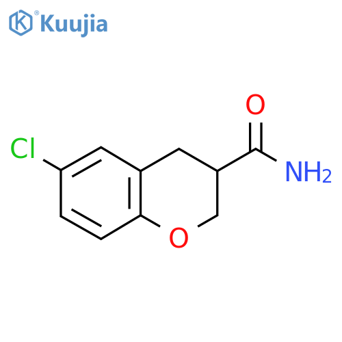 6-Chloro-chroman-3-carboxylic acid amide structure