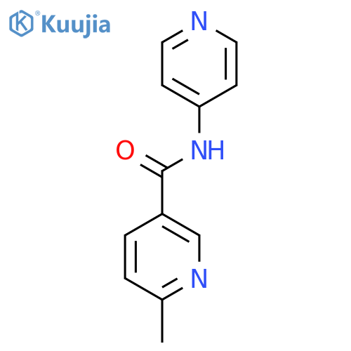 6-Chloro-N-pyridin-4-ylnicotinamide structure