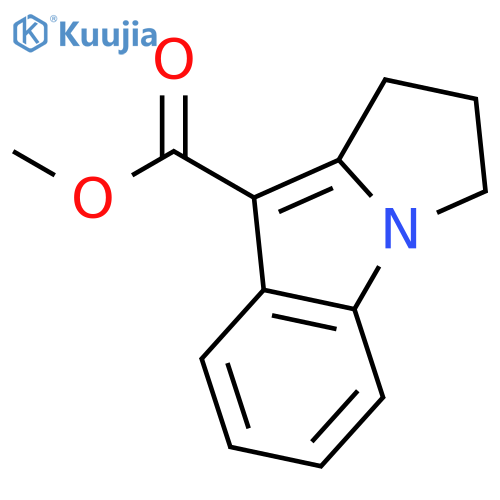 1H-Pyrrolo[1,2-a]indole-9-carboxylic acid, 2,3-dihydro-, methyl ester structure