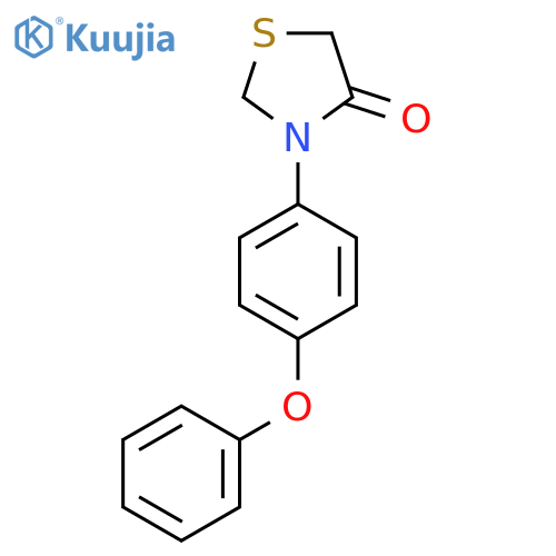 3-(4-PHENOXYPHENYL)-1,3-THIAZOLAN-4-ONE structure