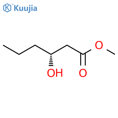 Methyl (3R)-3-hydroxyhexanoate structure