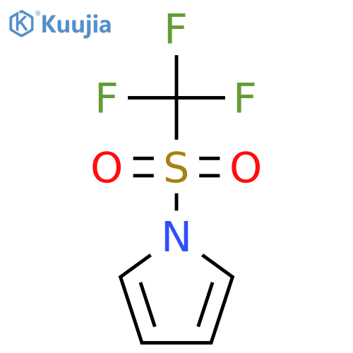 1H-Pyrrole,1-[(trifluoromethyl)sulfonyl]- structure