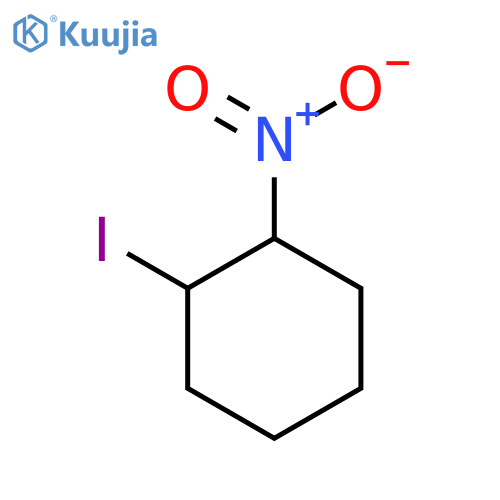 2-Iodo-1-nitrocyclohexane structure