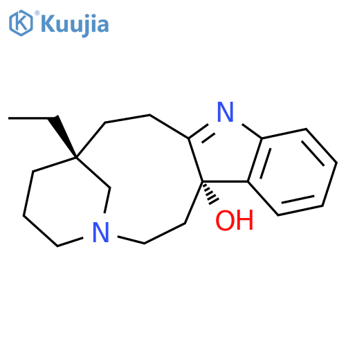14bH-3,7-Methanoazacycloundecino[5,4-b]indol-14b-ol,7-ethyl-1,2,4,5,6,7,8,9-octahydro-, (7R,14bS)- (9CI) structure