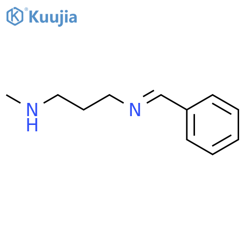 1,3-Propanediamine, N-methyl-N'-(phenylmethylene)- structure