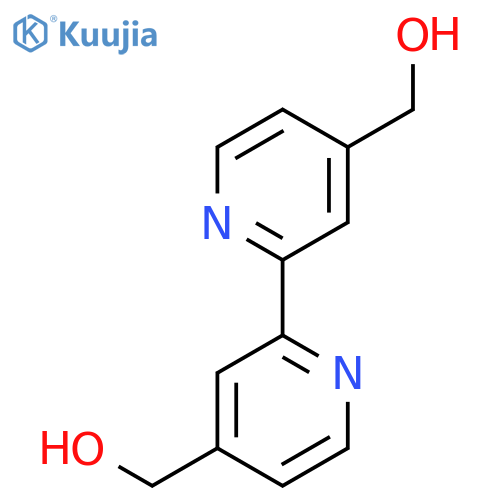 4,4'-Bis(hydroxymethyl)-2,2'-bipyridine structure