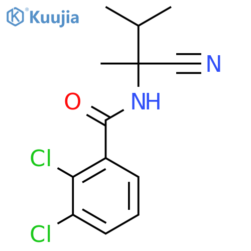 2,3-dichloro-N-(1-cyano-1,2-dimethylpropyl)benzamide structure