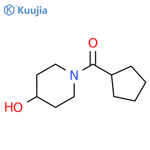 cyclopentyl(4-hydroxypiperidin-1-yl)methanone structure