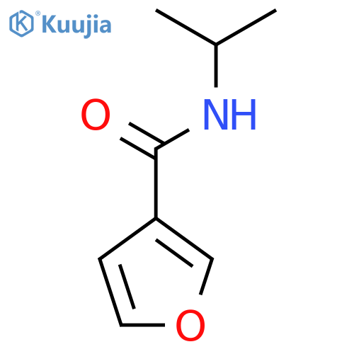 N-(propan-2-yl)furan-3-carboxamide structure