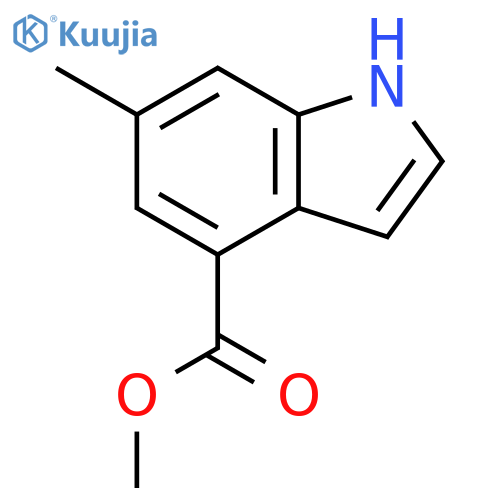 methyl 6-methyl-1H-indole-4-carboxylate structure