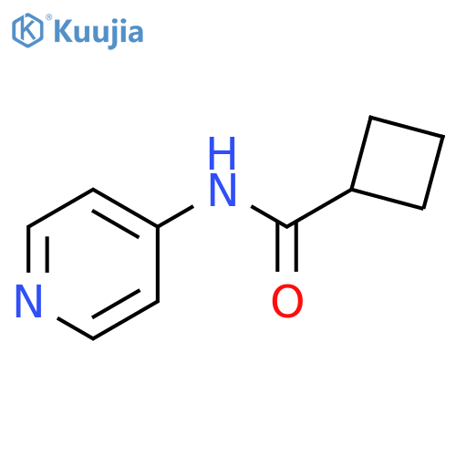N-(pyridin-4-yl)cyclobutanecarboxamide structure