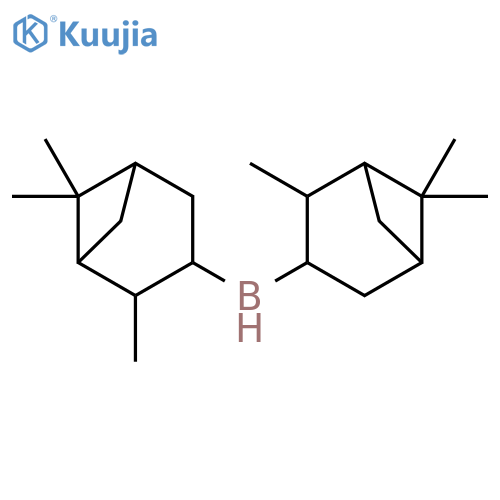 Borane, bis(2,6,6-trimethylbicyclo[3.1.1]hept-3-yl)- structure