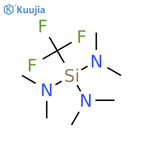 Silanetriamine, N,N,N',N',N'',N''-hexamethyl-1-(trifluoromethyl)- structure