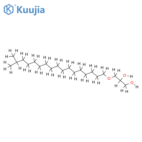 (S)-form-3-(16-Methylheptadecyloxy)-1, 2-propanediol structure