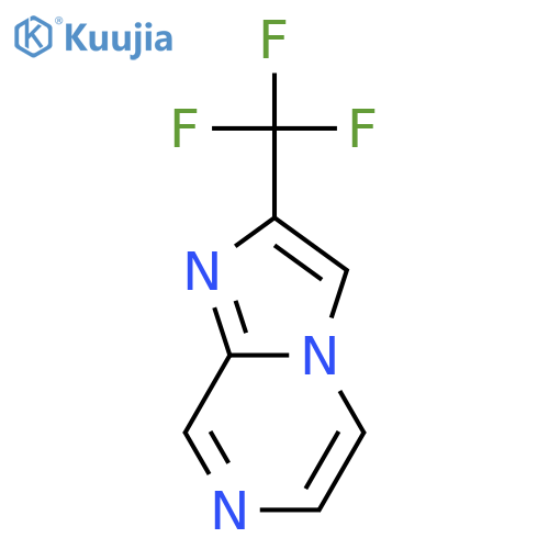2-(Trifluoromethyl)imidazo1,2-apyrazine structure