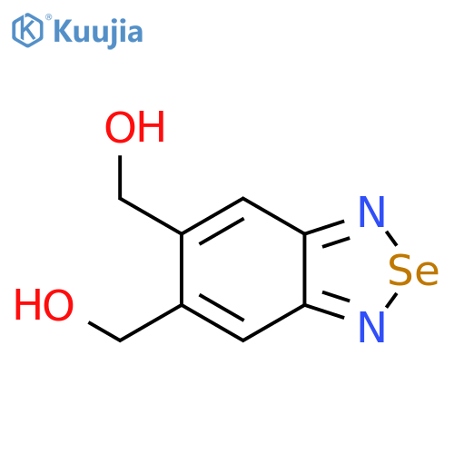 2,1,3-Benzoselenadiazole-5,6-dimethanol structure