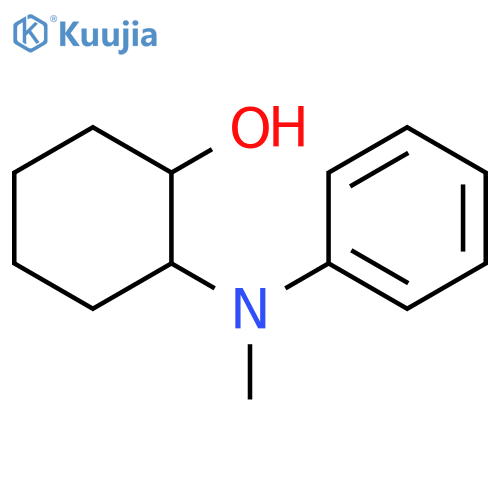Cyclohexanol, 2-(methylphenylamino)- structure