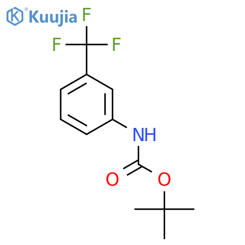 3-(N-Boc-Amino)benzotrifluoride structure