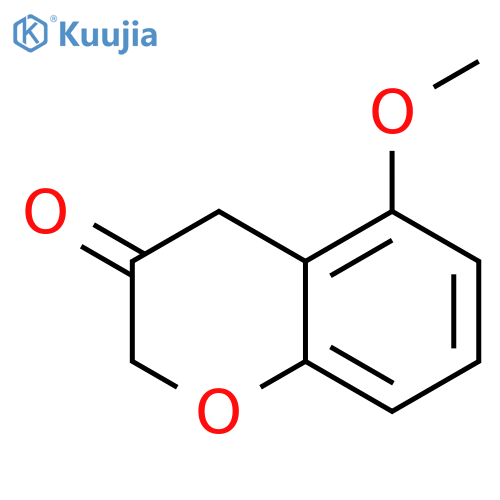 5-methoxy-3,4-dihydro-2H-1-benzopyran-3-one structure